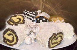 Tronchetto bianco: una dolce golosità in versione tradizionale e “light”