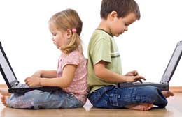 bimbi al computer