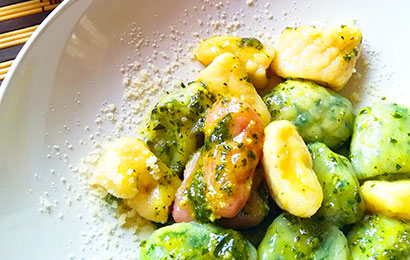 Facciamo i golosi gnocchi… Arlecchino!