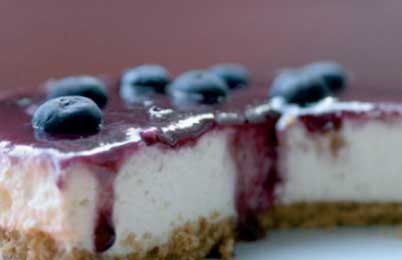 Cheese cake ai mirtilli & yogurt greco